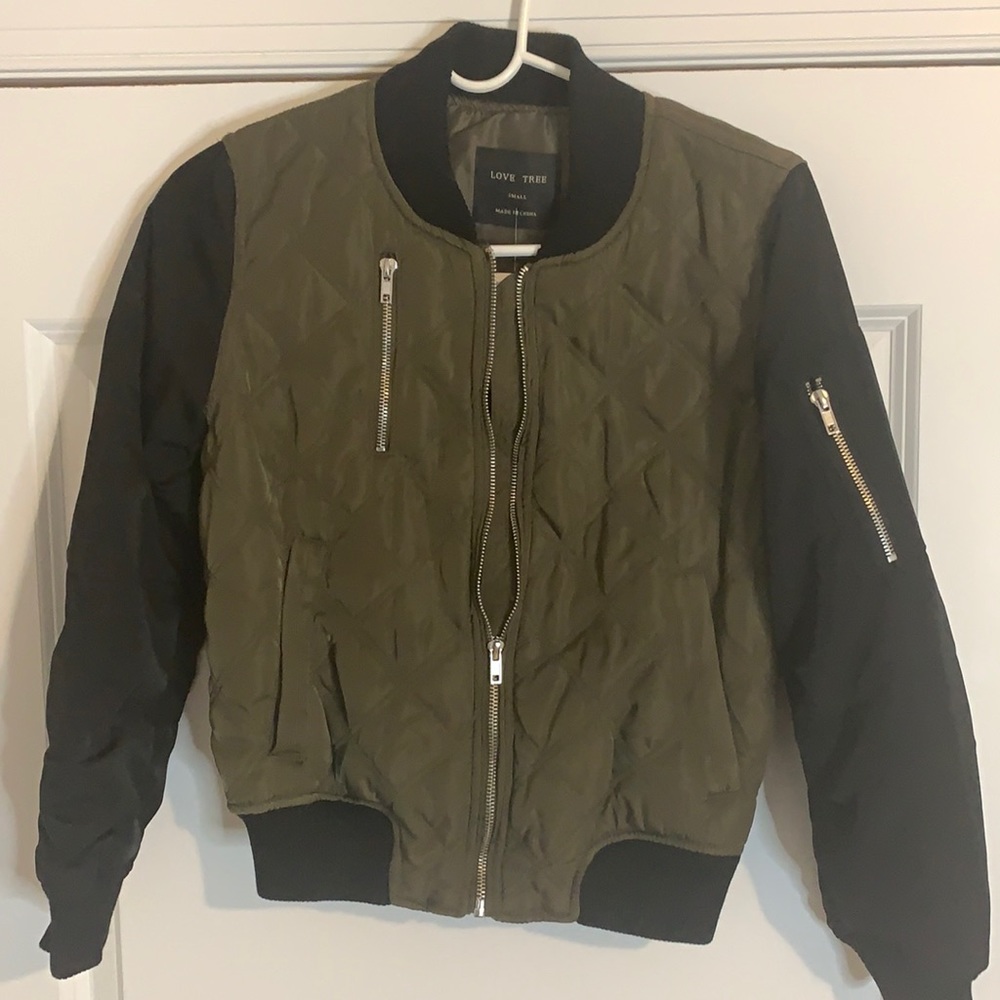 NWT bomber jacket